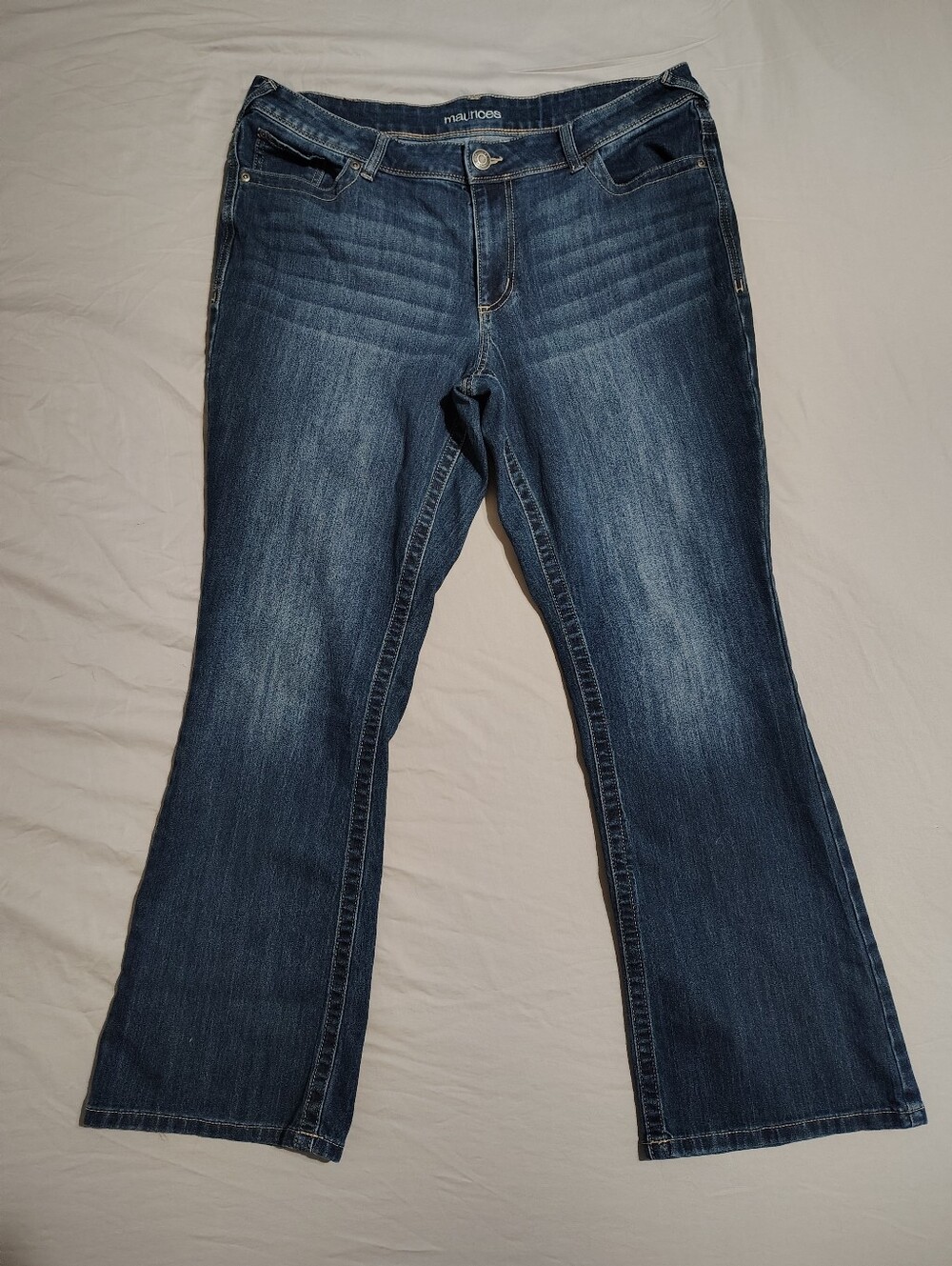 Maurices Brand Dark Wash Boot Cut Women's Size 18 Jeans